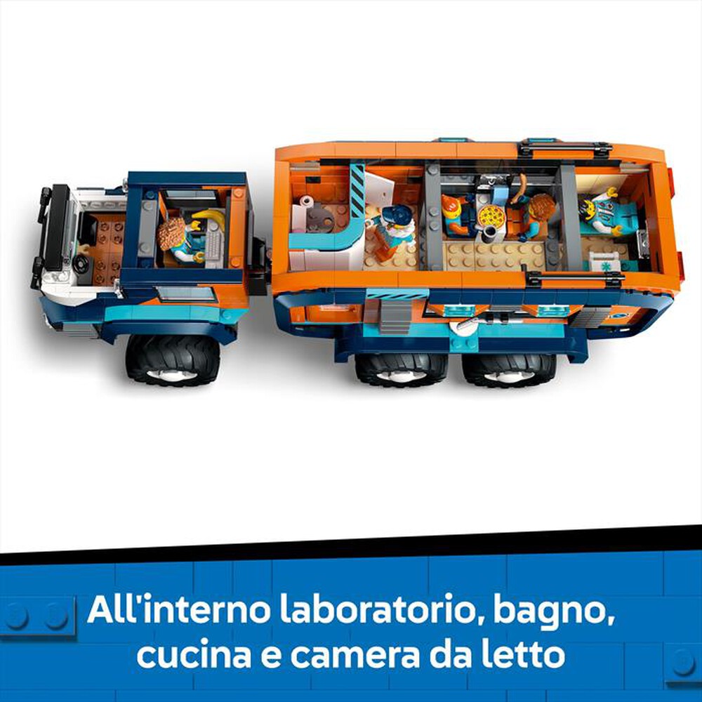 "LEGO - GRANDE CAMION ARTICO CON LABORATORIO-,"