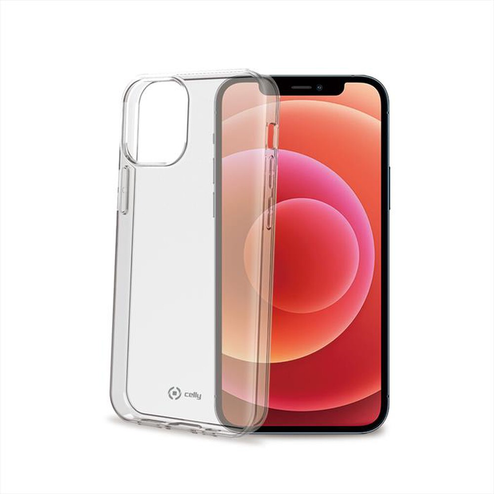 "CELLY - GELSKIN1004 - COVER PER IPHONE 12/IPHONE 12 PRO-Trasparente"