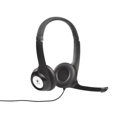 LOGITECH - USB Headset H390-Nero,  LOGITECH - USB Headset H390-Nero