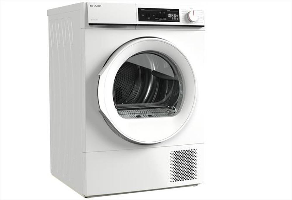 Immagine del prodotto SHARP - Asciugatrice KD-NHA8S6GWE 8Kg Classe E-Bianco