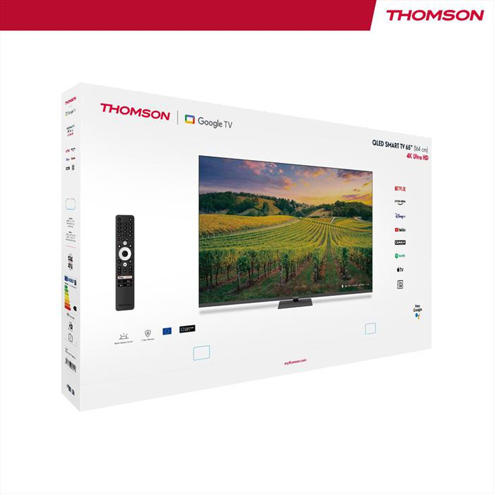 Immagine del prodotto THOMSON - Smart TV Q-LED UHD 4K 65" 65QG5C14-Nero