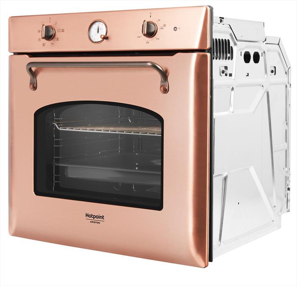 "HOTPOINT ARISTON - Forno incasso elettrico + gas FIT 804 H RAME"