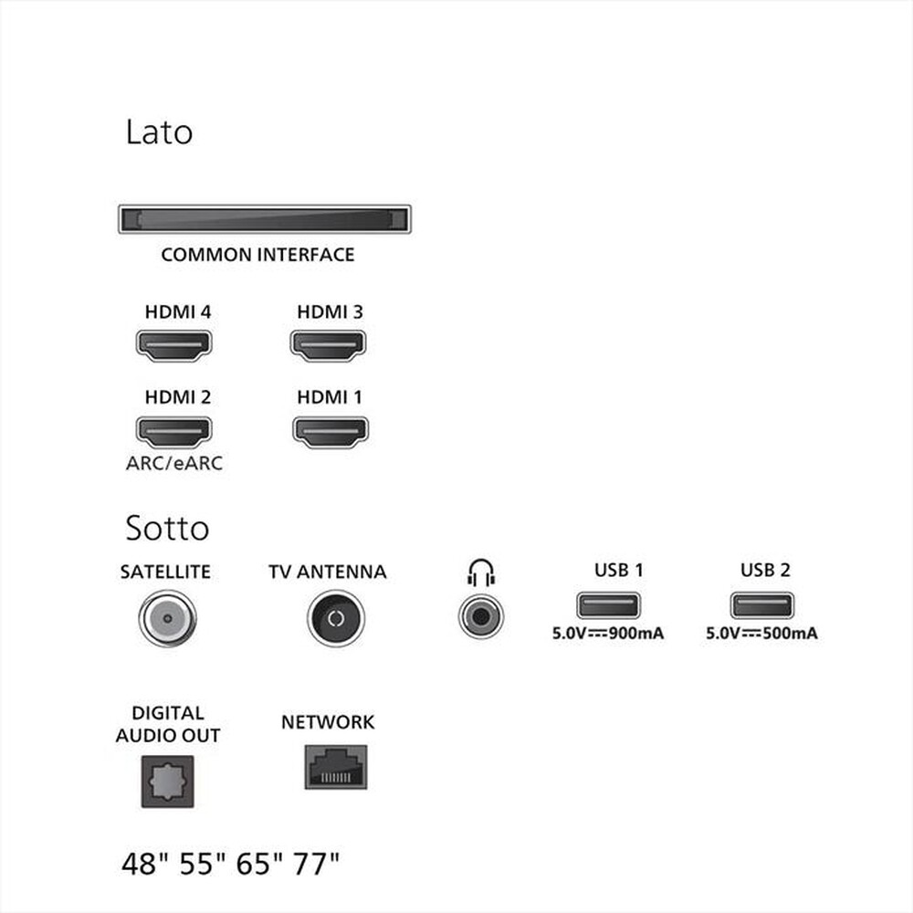 Immagine del prodotto PHILIPS - Smart TV Ambilight OLED 4K 55" 55OLED770-Black