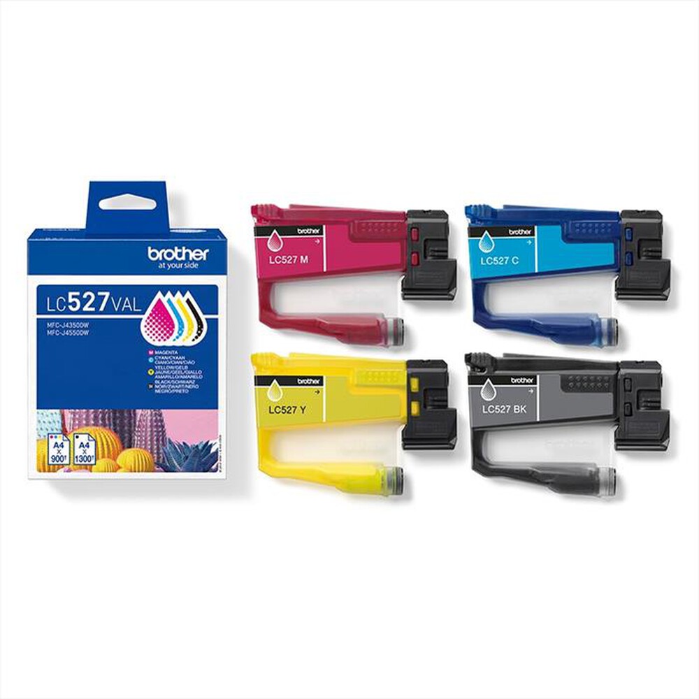 Immagine del prodotto BROTHER - Kit da 4 cartucce LC527VAL-Multicolore