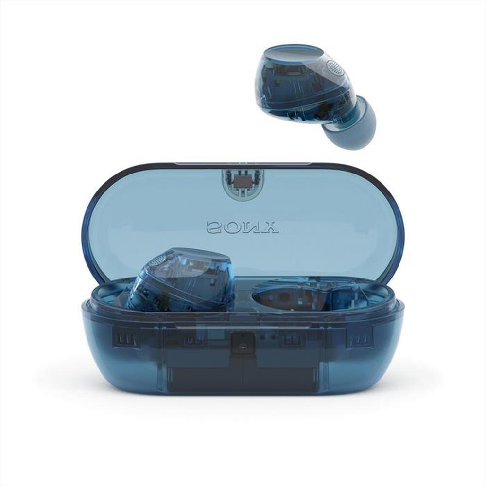 "SONY - Cuffie True Wireless WFC710NL.CE7-Glass Blue"
