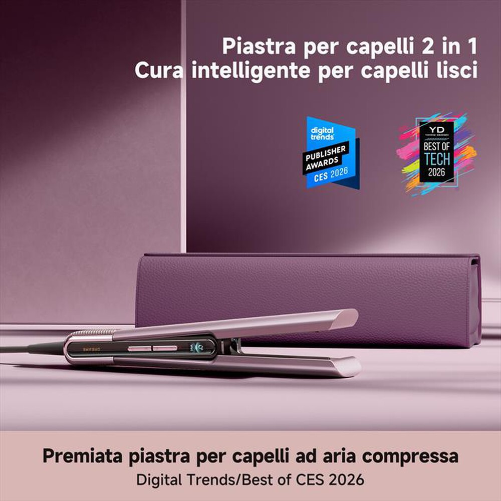 Immagine del prodotto DREAME - Piastra ad aria wet-to-dry AEROSTRAIGHT PRO HAIR-Viola