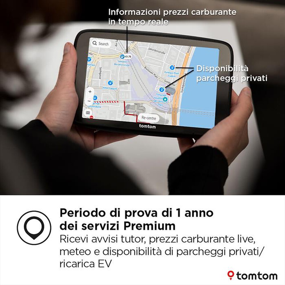 "TOM TOM - GO NAVIGATOR 7-Nero"