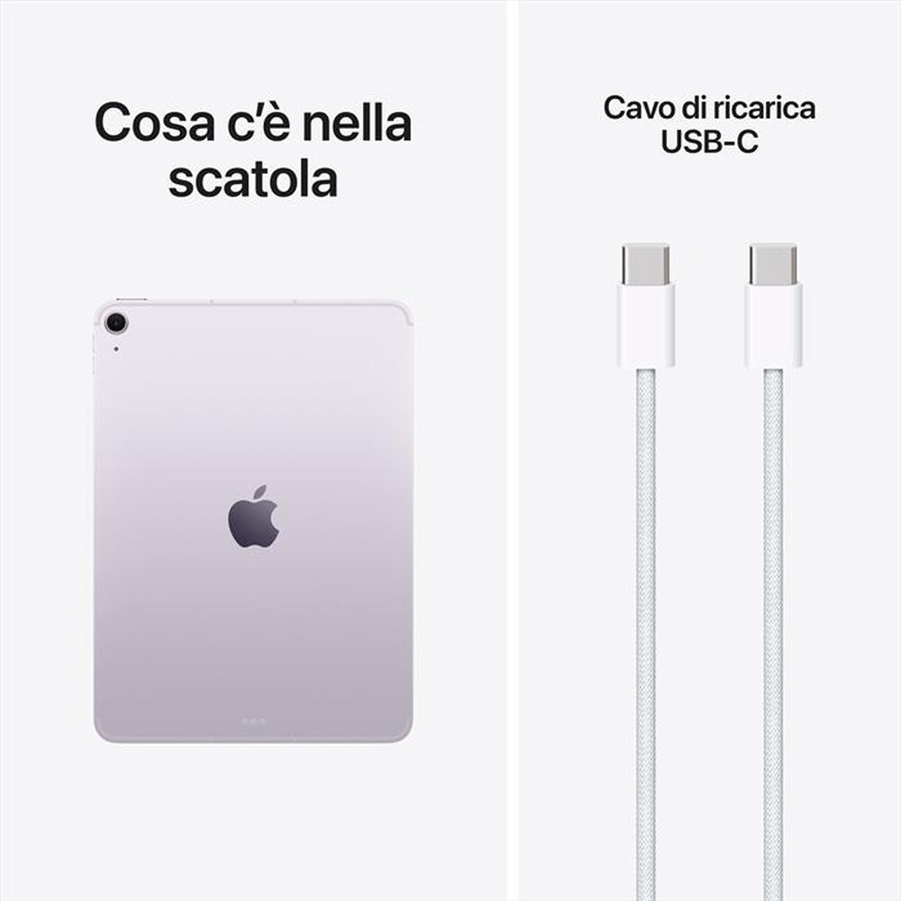 Immagine del prodotto APPLE - iPad Air 11" M4 WiFi + Cellular 256GB-Viola