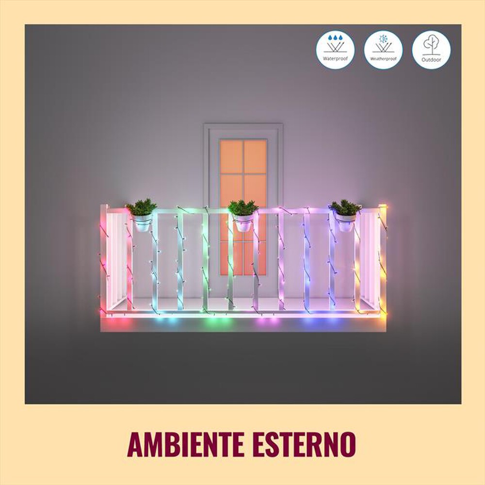 Immagine del prodotto WIZ - STRINGA DI LUCI LED-RGB-Multicolore