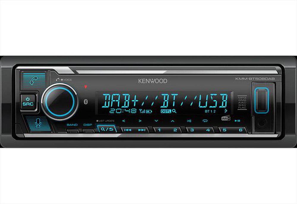 "KENWOOD - Car stereo KMM-BT508DAB-Nero"