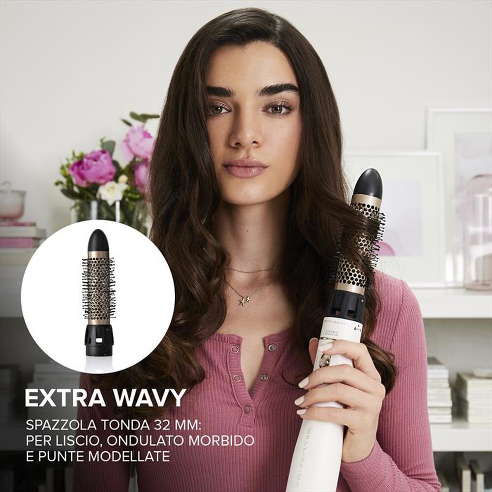 Immagine del prodotto BELLISSIMA IMETEC - MODELLATORE AD ARIA CALDA AIR WONDER-Oro, Bianco