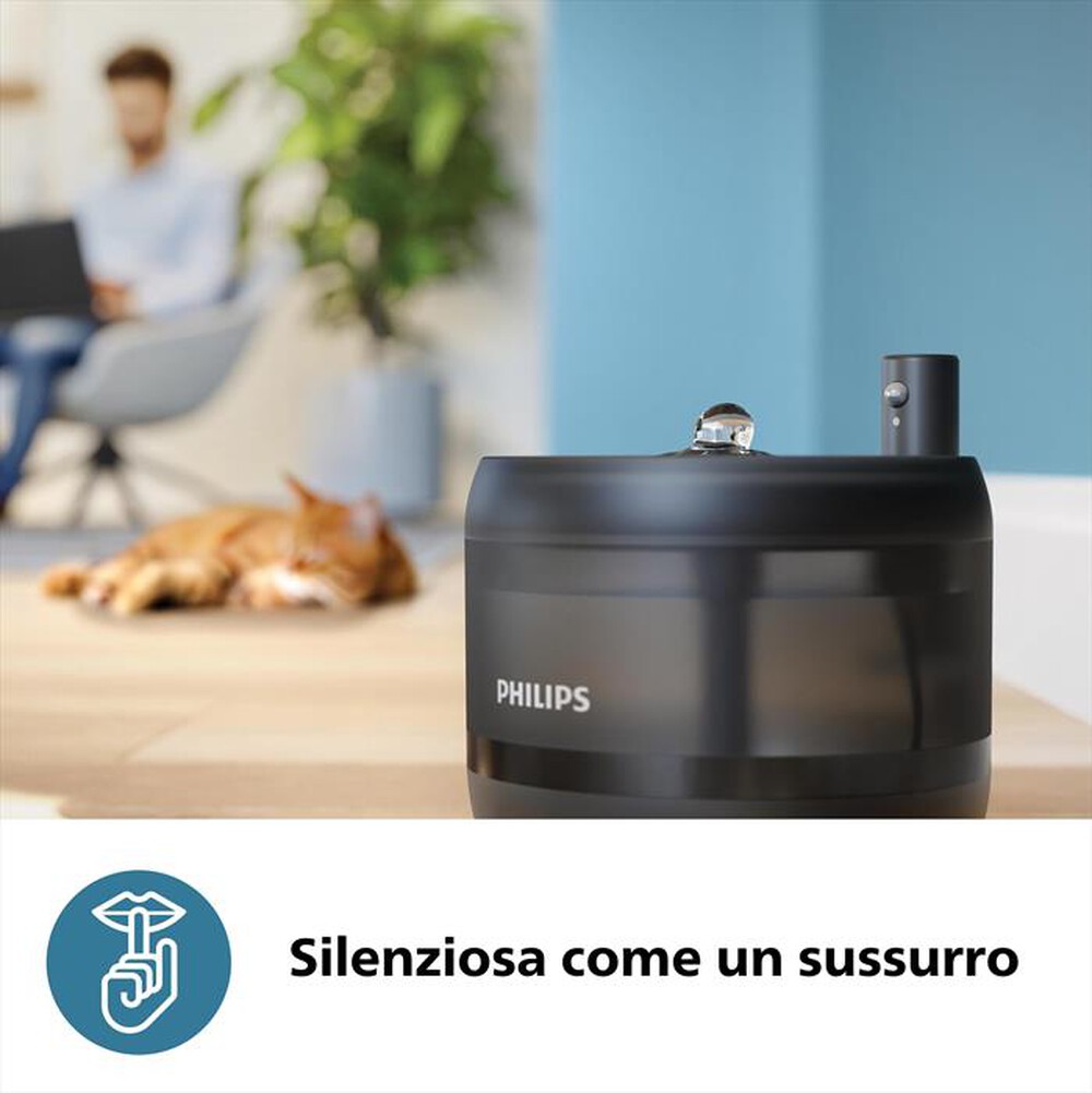 "PHILIPS - FONTANELLA D'ACQUA AUTOMATICA PAW3210/02-Nero"