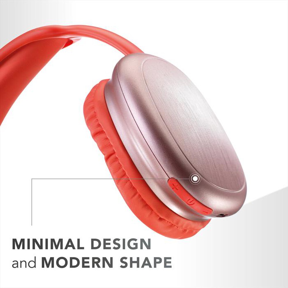 Immagine del prodotto CELLULARLINE - Cuffie bluetooth BTHEADBMSMAXI2R-Rosso
