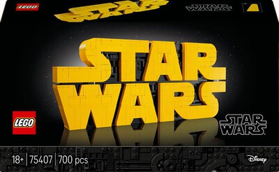 LEGO - STAR WARS Logo Star Wars in mattoncini - 75407