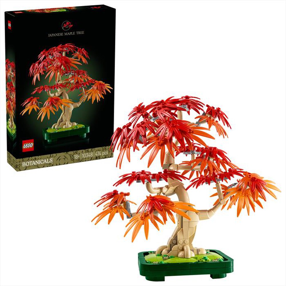"LEGO - BOTANICALS Bonsai di acero rosso giapponese-10348"