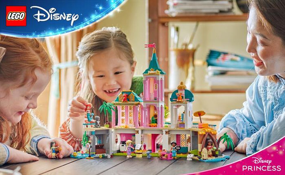 "LEGO - CASTELLO DELLA PRINCIPESSA E ANIMALI REALI-,"