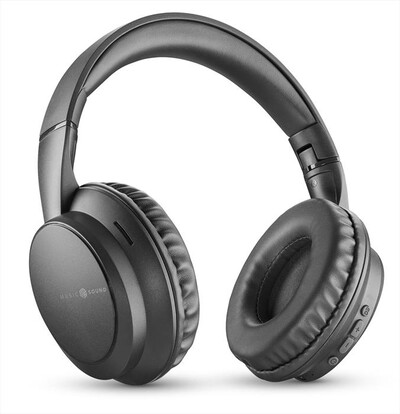 MUSIC SOUND - Cuffie a padiglione chiuso BOOST-Black