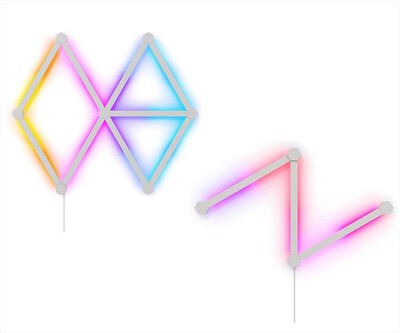 NANOLEAF - Lampada muro LINES STARTER KIT + ESPANSIONE - 12PK