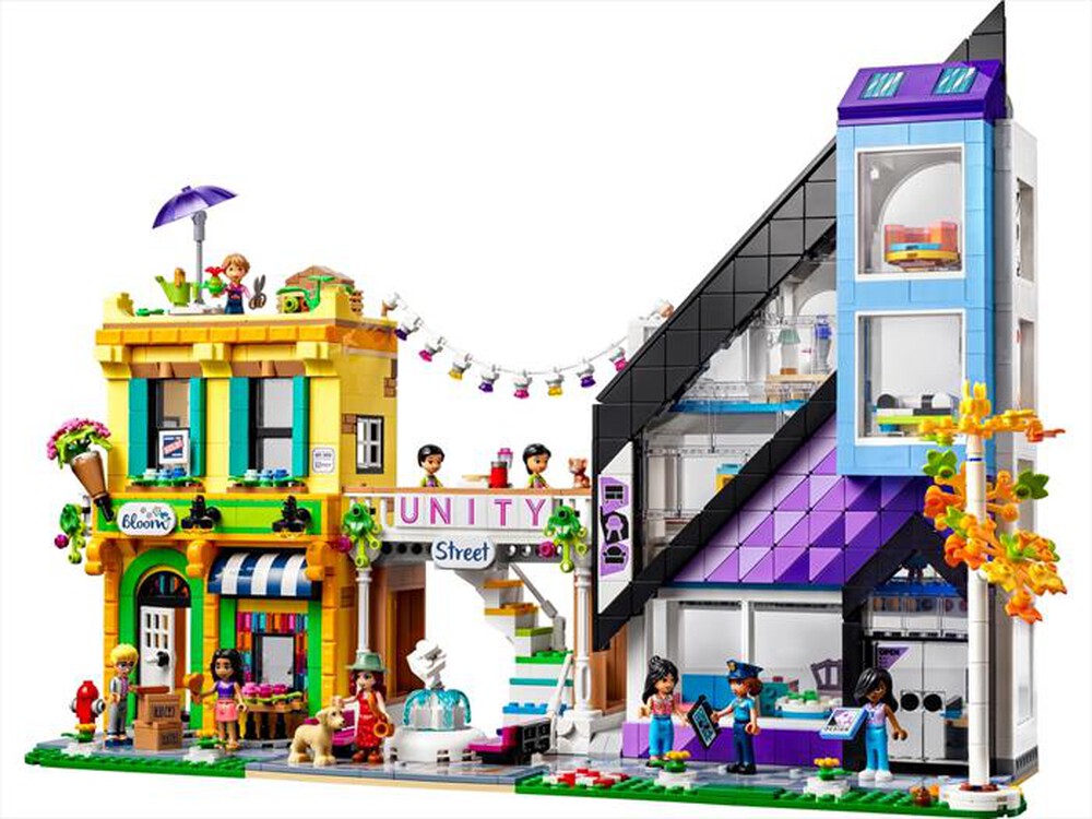 "LEGO - FRIENDS Negozio design e fioraio del centro -41732-Multicolore"