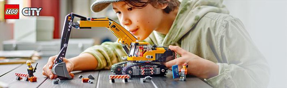 Immagine del prodotto LEGO - CITY BIG VEHICLES Escavatore cantiere giallo 60420