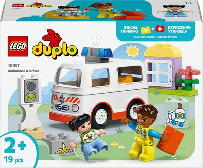 LEGO - DUPLO Town Ambulanza e autista 10447