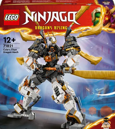 LEGO - NINJAGO Mech drago titanio di Cole 71821