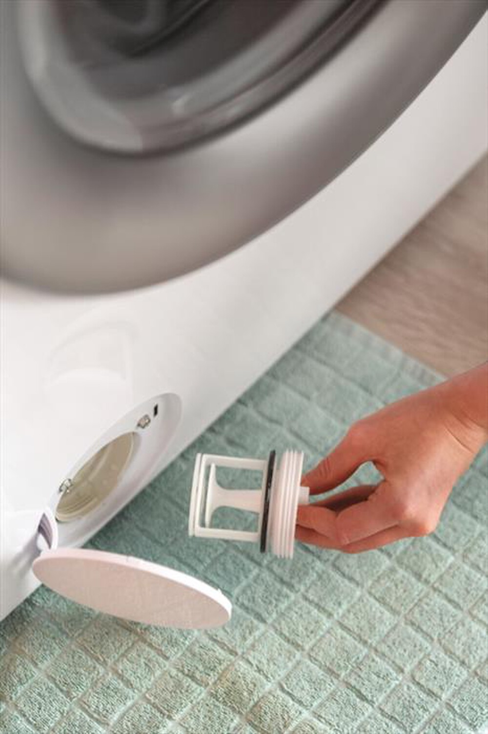 "CANDY - Lavatrice RP486BWMR91S 8 Kg Classe A-White"