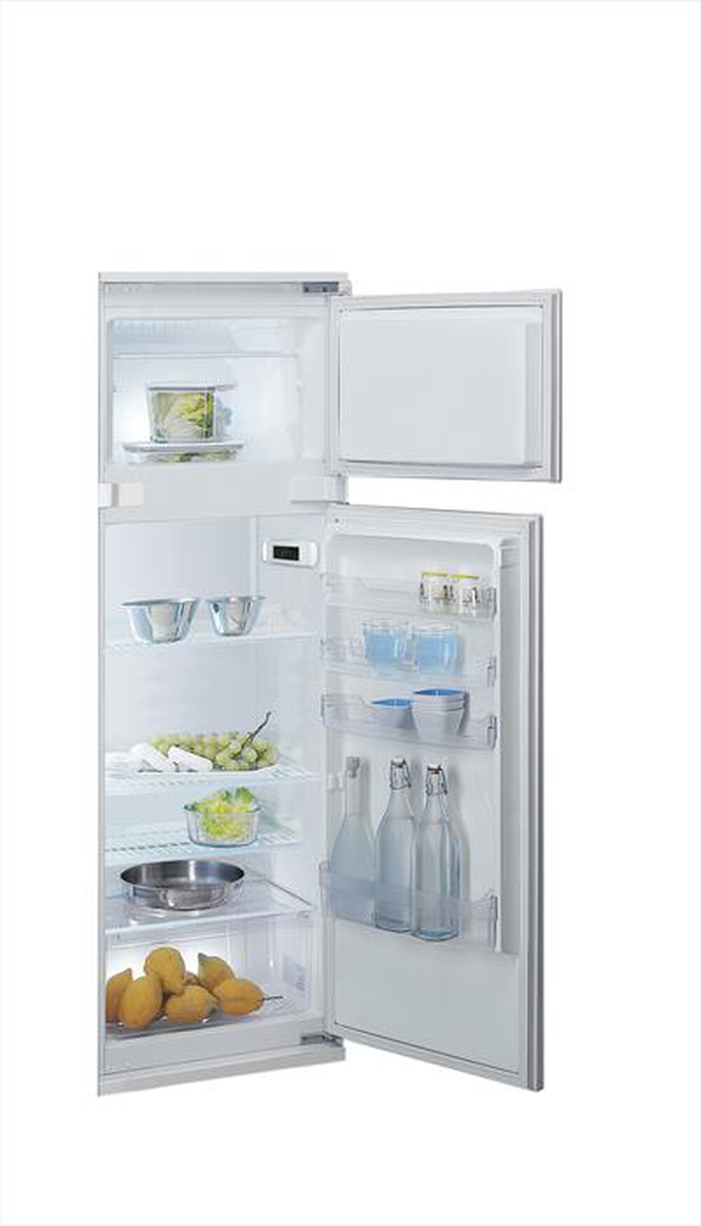 Immagine del prodotto INDESIT - Frigorifero 2 porte T16A1DI2 Classe E 239 lt-Acciaio inossidabile