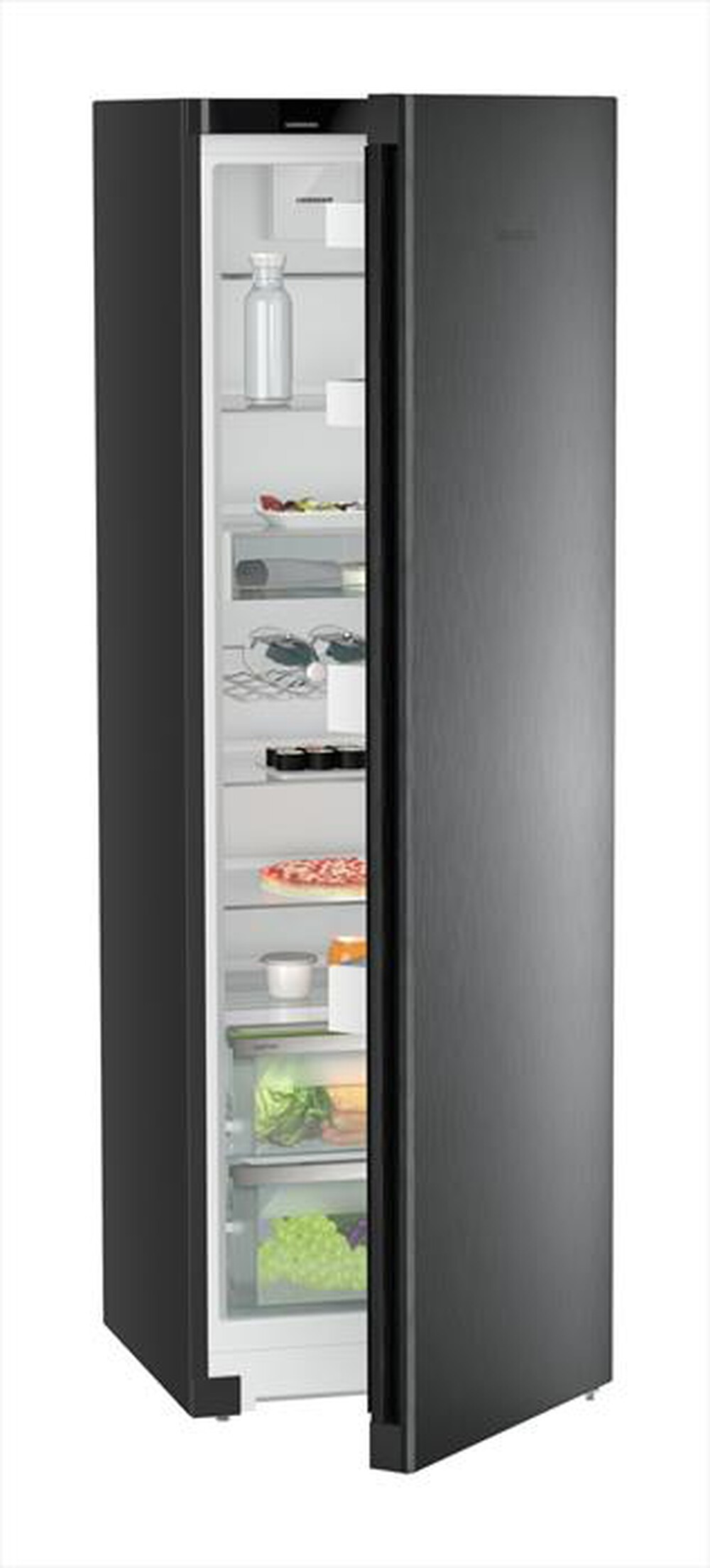 "LIEBHERR - Frigorifero 1 porta SRBDE 5220-20 Classe E 399 lt-BlackSteel/nero"