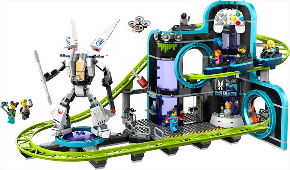 Immagine del prodotto LEGO - MY CITY Montagne russe di Robot World 60421