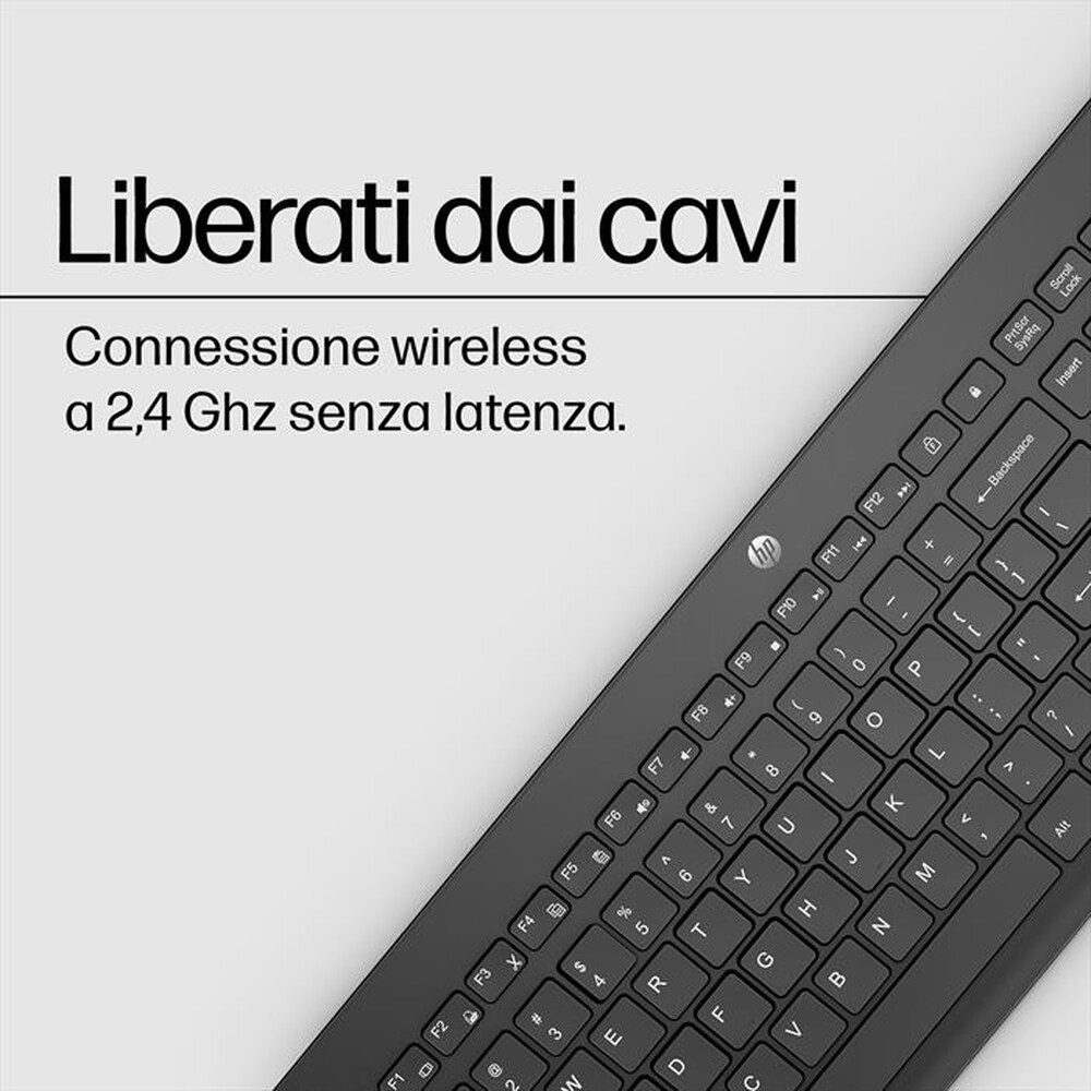 Immagine del prodotto HP - COMBO TASTIERA E MOUSE HP 230-Nero