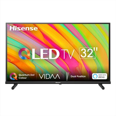 HISENSE - Smart TV Q-LED FHD 32" 32A59KQ-Black