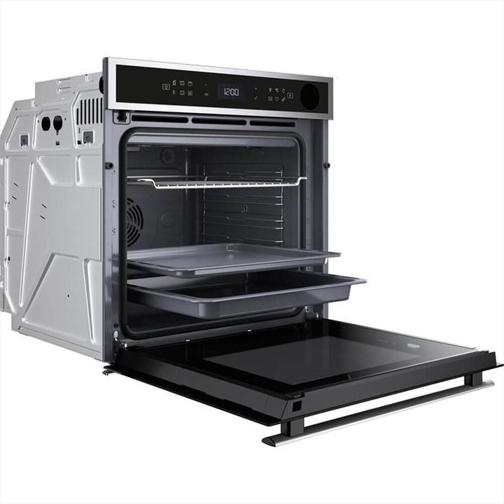 Immagine del prodotto WHIRLPOOL - WOI6L8PBSXA FORNO NERO+INOX, 73LT, CLASSE A+-Black,Stainless steel