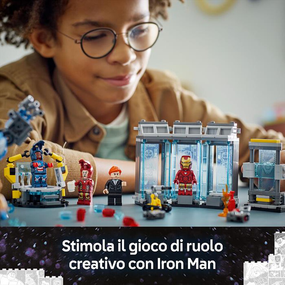Immagine del prodotto LEGO - MARVEL Laboratorio Iron Man: Sala Armature 76315