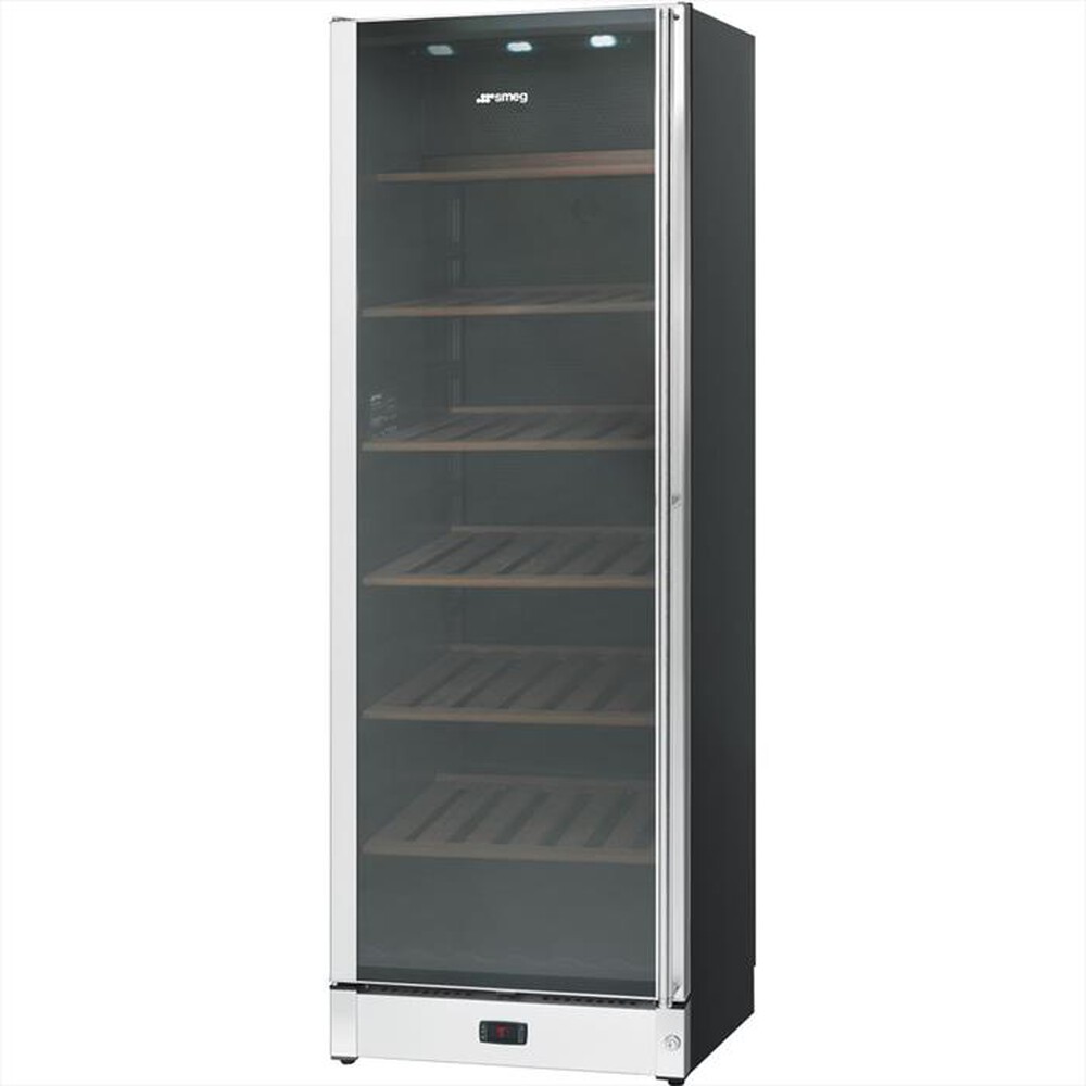"SMEG - Cantinetta SCV115AS Classe G 197 bottiglie-inox"