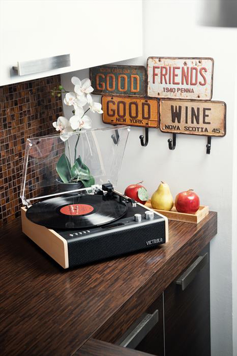 "VICTROLA - Piatto giradischi EASTWOOD-Bambù"
