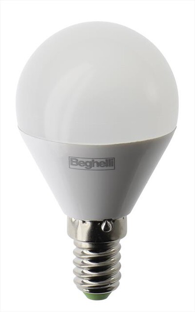 BEGHELLI - Lampada a LED LITELED.6 SFERA LUCE FREDDA 4PZ.-BIANCO