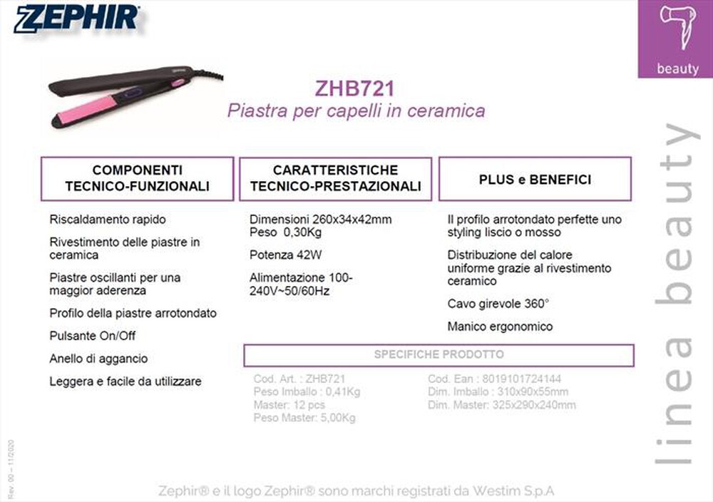 "ZEPHIR - ZHB721"