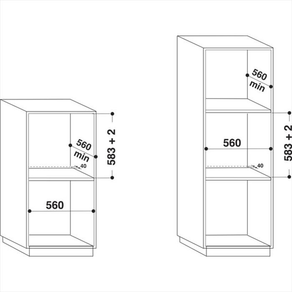 "HOTPOINT ARISTON - Forno incasso elettrico + gas 3AF 534 H IX HA"