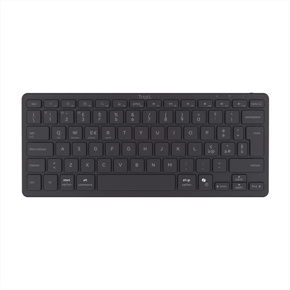 Immagine del prodotto TRUST - Tastiera Bluetooth NADO II MULTIDEVICE-Black