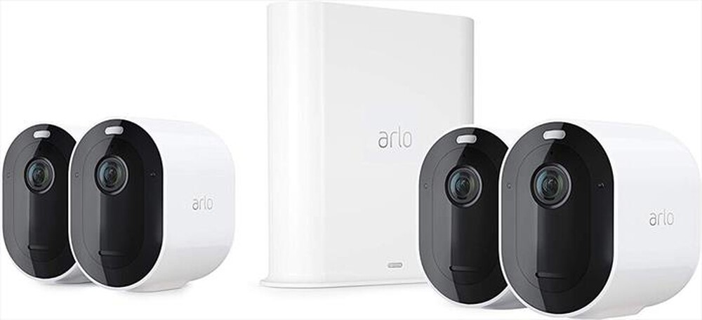 Immagine del prodotto ARLO - PRO 3 - KIT DA 4 CAMERE + BASE-White