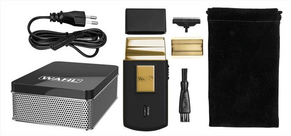Immagine del prodotto WAHL - Rasoio ricaricabile TRAVEL SHAVER-Nero/Oro
