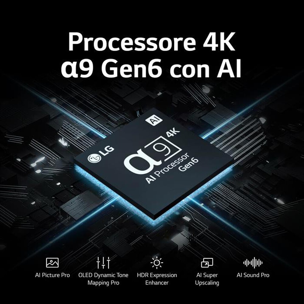 "LG - Smart TV OLED UHD 4K 77\" OLED77C34LA-Argento"