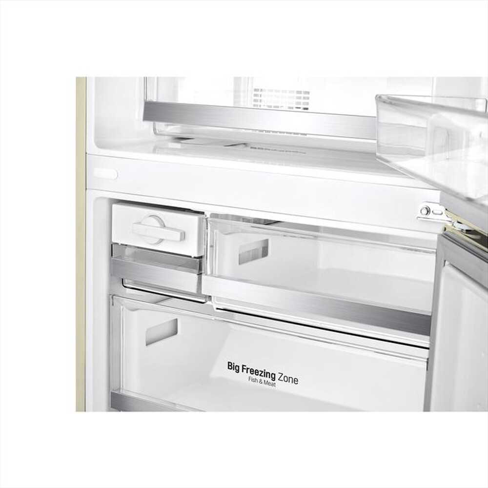 "LG - Frigorifero combinato GBB567SECMN Classe E 500lt-Sabbia"