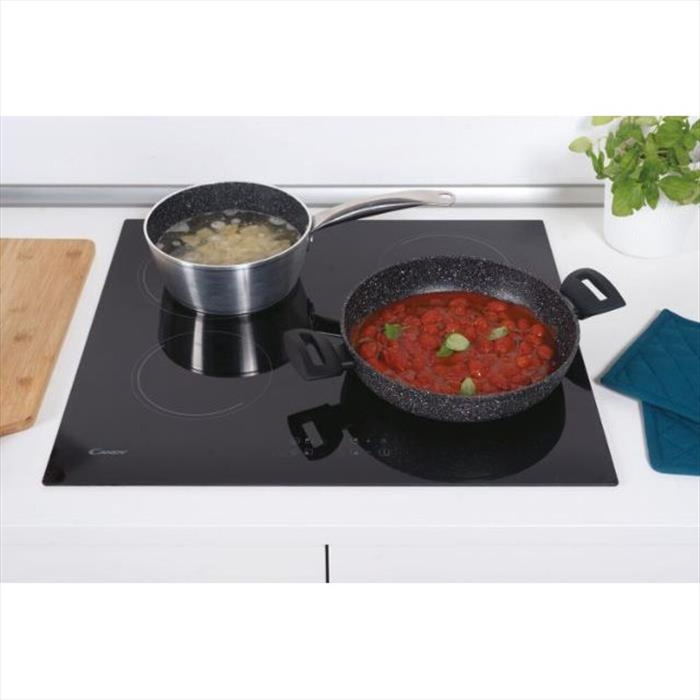 "CANDY - Piano cottura elettrico KRCDJ642 59 cm-Nero"