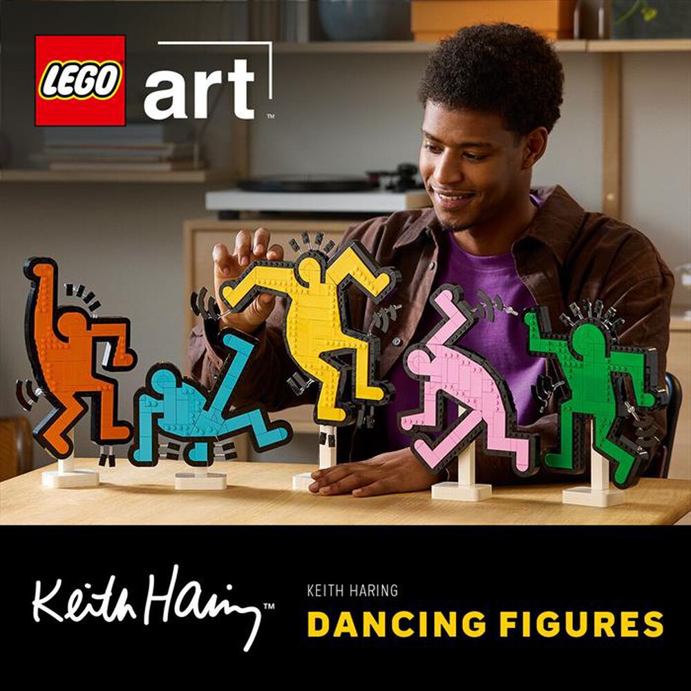 Immagine del prodotto LEGO - ART Keith Haring – Figure danzanti 31216