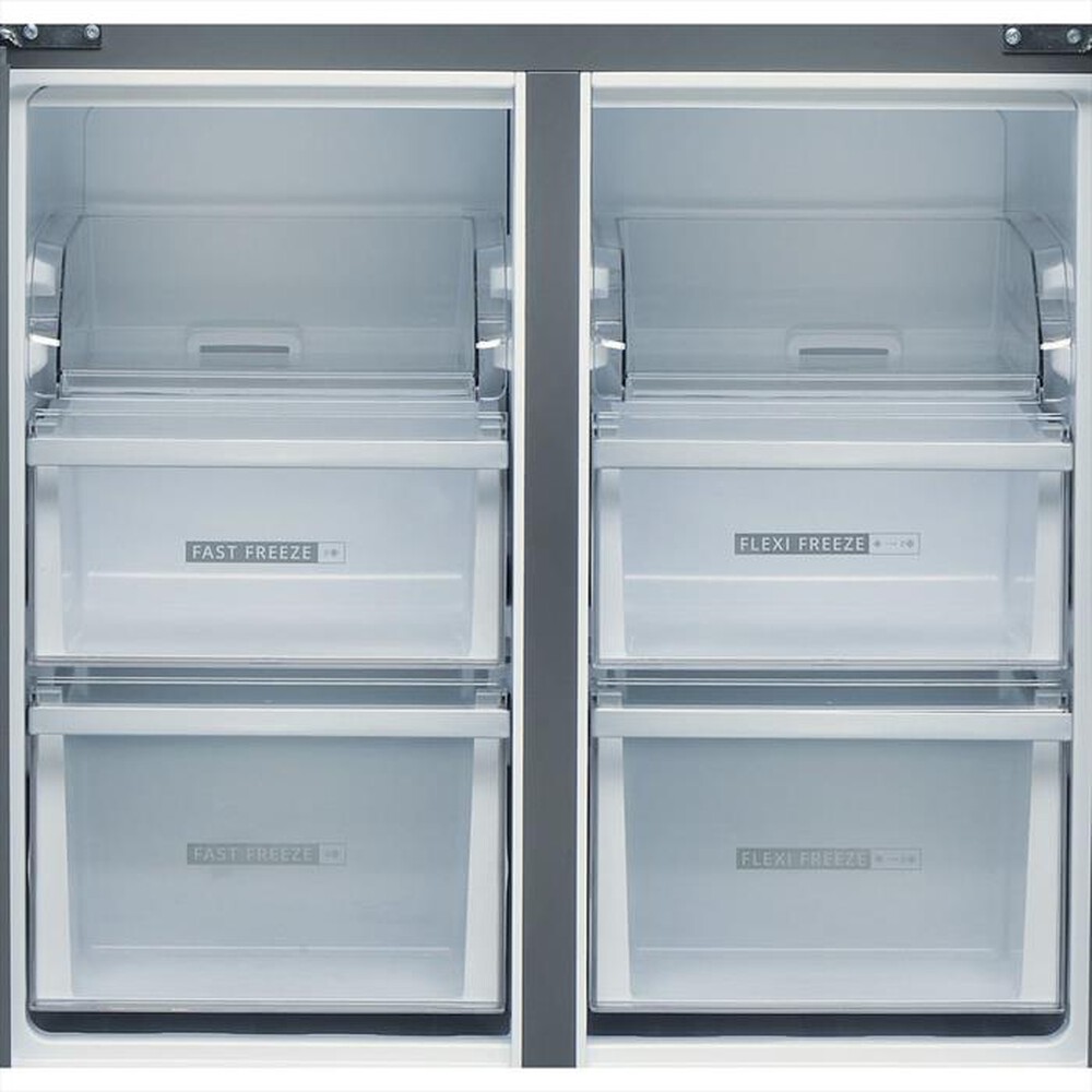 "WHIRLPOOL - Frigorifero 3 e più porte WQ9 B1L Classe F 677lt-Acciaio inossidabile"