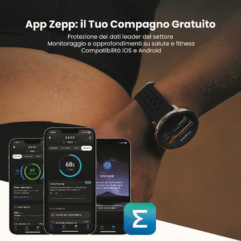 Immagine del prodotto AMAZFIT - Smartwatch ACTIVE 2 ROUND-Black