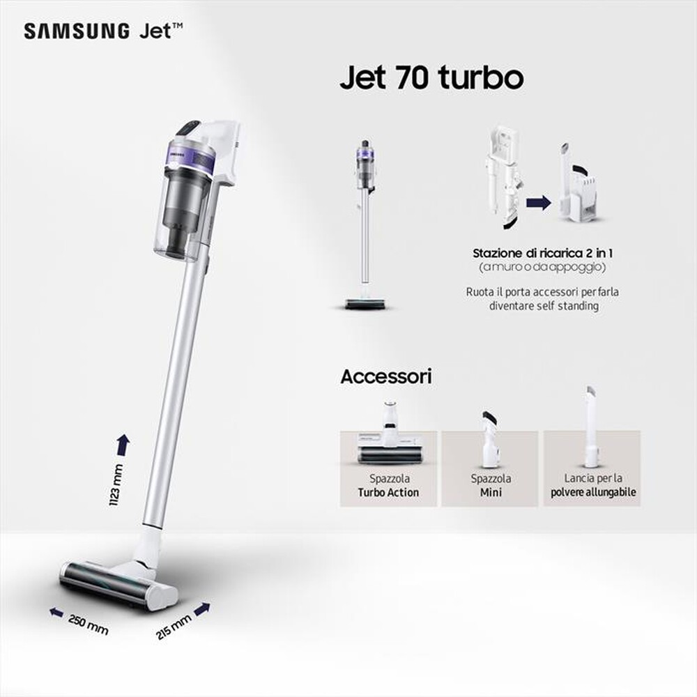 SAMSUNG JET 70 TURBO VS15T7031R4/ETViolet Euronics