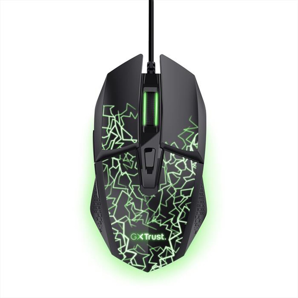 Immagine del prodotto TRUST - GXT113 FELOX LED GAMING MOUSE-Black